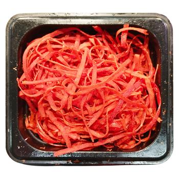 Лосось Теплі моря соломка солоно-сушений зі смаком раків - купити, ціни на Чудо Маркет - фото 1