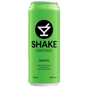 Shake Mojito Highly Carbonated Low-alcohol Drink 7% 0.5l - buy, prices for METRO - photo 2
