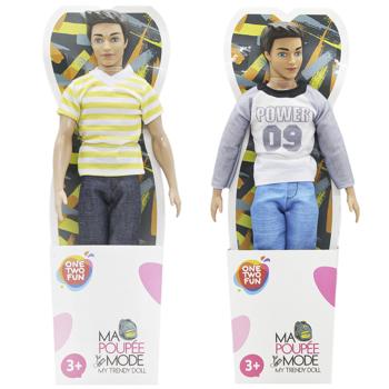 Лялька One Two Fun My Trendy Doll Чоловік 30см в асортименті - купити, ціни на Auchan - фото 1