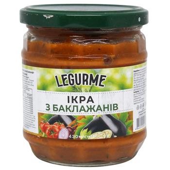 Ікра Legurme з баклажанів 430мл - купити, ціни на КОСМОС - фото 1