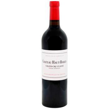 Вино Chateau Haut-Bailly червоне сухе 13% 0,75л - купити, ціни на WINETIME - фото 1