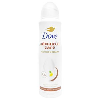Дезодорант аерозольний Dove Advanced Care кокос та цвіт жасмину 150мл - купити, ціни на - фото 2