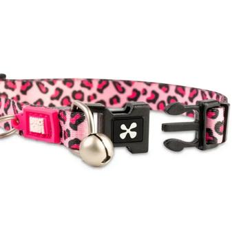 Max and Molly Smart ID One Size Polyester Cat Collar with QR Code 22-35cm / 10mm with Pink Leopard Print Max and Molly Smart ID One Size Polyester Cat Collar with QR Code 22-35cm / 10mm with Pink Leopard Print - buy, prices for - photo 4