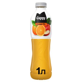 Напиток соковый Cappy Orange Mix апельсин-яблоко 1л - купить, цены на Торба - фото 1