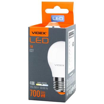 Videx LED Lamp G45e 7W E27 4100K - buy, prices for COSMOS - photo 1
