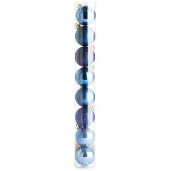 Actuel Set of Balls Blue Plastic 5cm 8pcs - buy, prices for Auchan - photo 1
