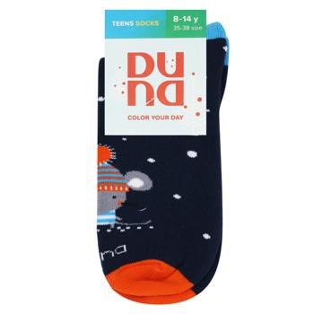 Duna Children's Socks s.22-24 Blue - buy, prices for NOVUS - photo 1