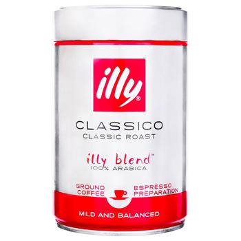 Illy Normal Espresso Ground Coffee 250g - buy, prices for MasterZoo - photo 1