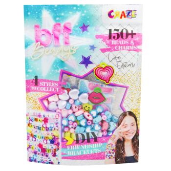 Набор для творчества Craze BFF Beadys Бусины и подвески 150шт в ассортименте - купить, цены на - фото 4