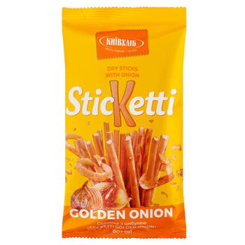 Соломка Киевхлеб Sticketti с луком 80г - купить, цены на Auchan - фото 1