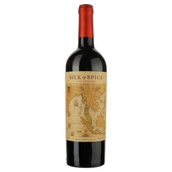 Вино Sogrape Vinhos Silk & Spice красное полусухое 14% 0.75л