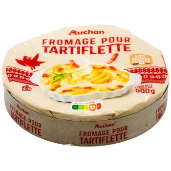 Сыр Auchan Tartiflette 500г - купить, цены на Auchan - фото 1