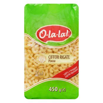 O-la-la! Cifferi Rigati Pasta 450g - buy, prices for MegaMarket - photo 2