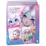 Nebulous Stars Starry Watercolor Water Coloring Page Creative Kit