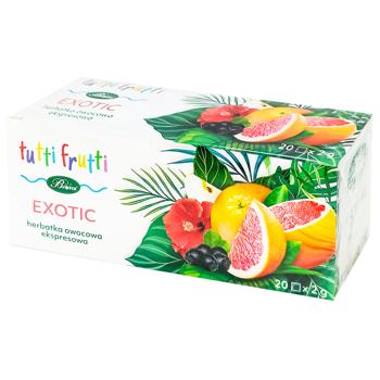 Чай фруктовый Bi Fix Tutti Frutti Exotic Express Fruit 2г*20шт - купить, цены на Чудо Маркет - фото 1