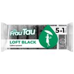 Frau Tau Loft Black Kitchen Sponges 6pcs