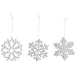 Actuel Silver Snowflake 10cm