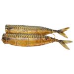 Hot Smoked Gutted Mackerel without Head