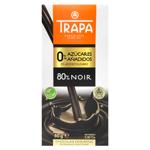 Trapa Sugar-Free Extrafine Chocolate 80% 80g