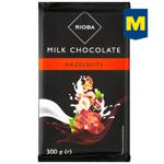 Rioba Milk Chocolate with Hazelnuts 300g