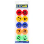 Buromax Numbers Magnet Set 10pcs*30mm