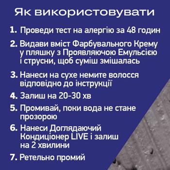 Краска для волос Schwarzkopf Live Urban Metallics U72 Пепельный хром - купить, цены на МегаМаркет - фото 7