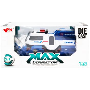 Іграшка CARS S Бойова машина 3в1 Pull-back з катапультою та гарматами, зі світлом та звуком 1:24, в асортименті - купити, ціни на Auchan - фото 3