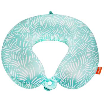 Airport Memory Foam Turquoise Pillow 30x9x29cm - buy, prices for Auchan - photo 1