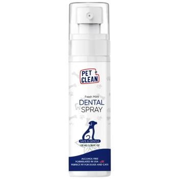 Pet Clean Fresh Mint Dental Spray for Dogs and Cats 100ml - buy, prices for MasterZoo - photo 1