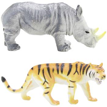 Іграшка One Two Fun пластикова тварини джунглів - купити, ціни на Auchan - фото 1