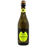 Вино игристое Borgo Sole Lambrusco белое полусладкое 8% 0,75л