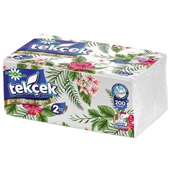 Серветки папер. RULOPAK Maxi 200 шт 2 шари И827(Туреччина) - купить, цены на КОСМОС - фото 1