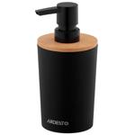 Диспенсер для мыла Ardesto Minimalism черный 380мл