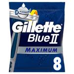 Gillette Blue II Maximum Disposable Razors 8pcs