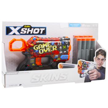 Zuru X-Shot Skins Menace Game Over Rapid Fire Blaster Toy 8 rounds - buy, prices for COSMOS - photo 3