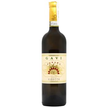 Roberto Sarotto Gavi Aurora White Dry Wine 12% 0.75l - buy, prices for MegaMarket - photo 1