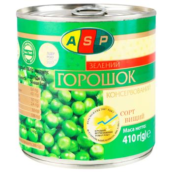 ASP Green Peas 410g - buy, prices for - photo 1