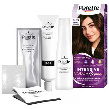 Крем-фарба для волосся Palette Intensive Coror Cream 3-65 Темний шоколад 110мл - купити, ціни на КОСМОС - фото 2
