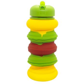 Бутылка для воды силикон 600мл - купить, цены на КОСМОС - фото 5