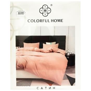 КПБ Colorful Home 200х230/180х200+25см вишивка