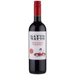 Вино Gatto Matto Nero d'Avola красное сухое 12,5% 0,75л