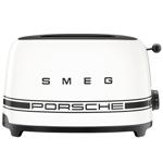 Тостер Smeg 50х Porsche Carrara электрический на 2 тоста белый