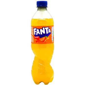 Fanta Orange Carbonated Drink 0.5l - buy, prices for COSMOS - photo 1