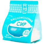 Сыр кисломолочный Молочный дар 5% 350г