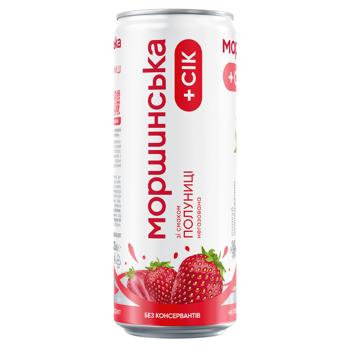 Напій негазований Моршинська Полуниця 0,33л - купити, ціни на КОСМОС - фото 4