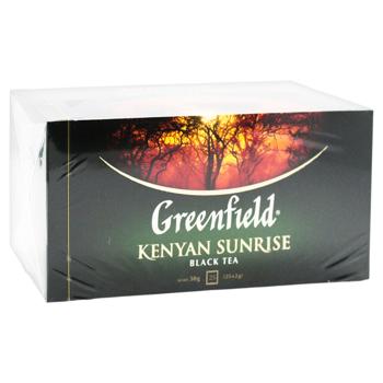 Greenfield Kenyan Sunrise Black Tea 2g*25pcs - buy, prices for - photo 2