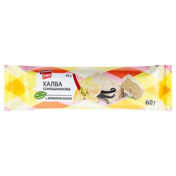 Pershyj Rjad Sunflower Vanilla Halva 60g - buy, prices for EKO Market - photo 1