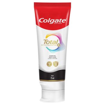 Зубная паста Colgate Total Charcoal & Clean 75мл - купить, цены на Идеал - фото 3