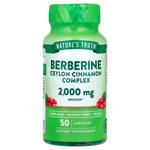 Berberine cinnamon Nature's truth Usa