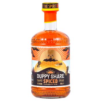 Ром Duppy Share Spiced 37,5% 0,7л тубус - купить, цены на AlcoHub - фото 2